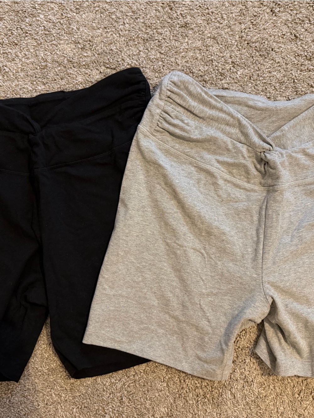 PINK Victoria's Secret Kids Sweatshorts - Gray & Black